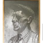 Παππούς με Καπέλο — Πορτρέτο (Πλαισιωμένο)
